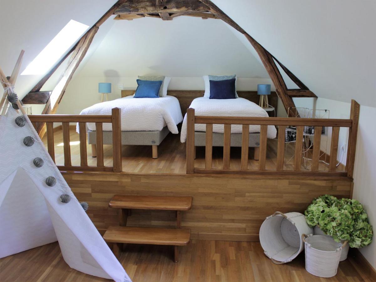 เล รีฟ เดอ ลา ทรอน Bed & Breakfast Mer ภายนอก รูปภาพ