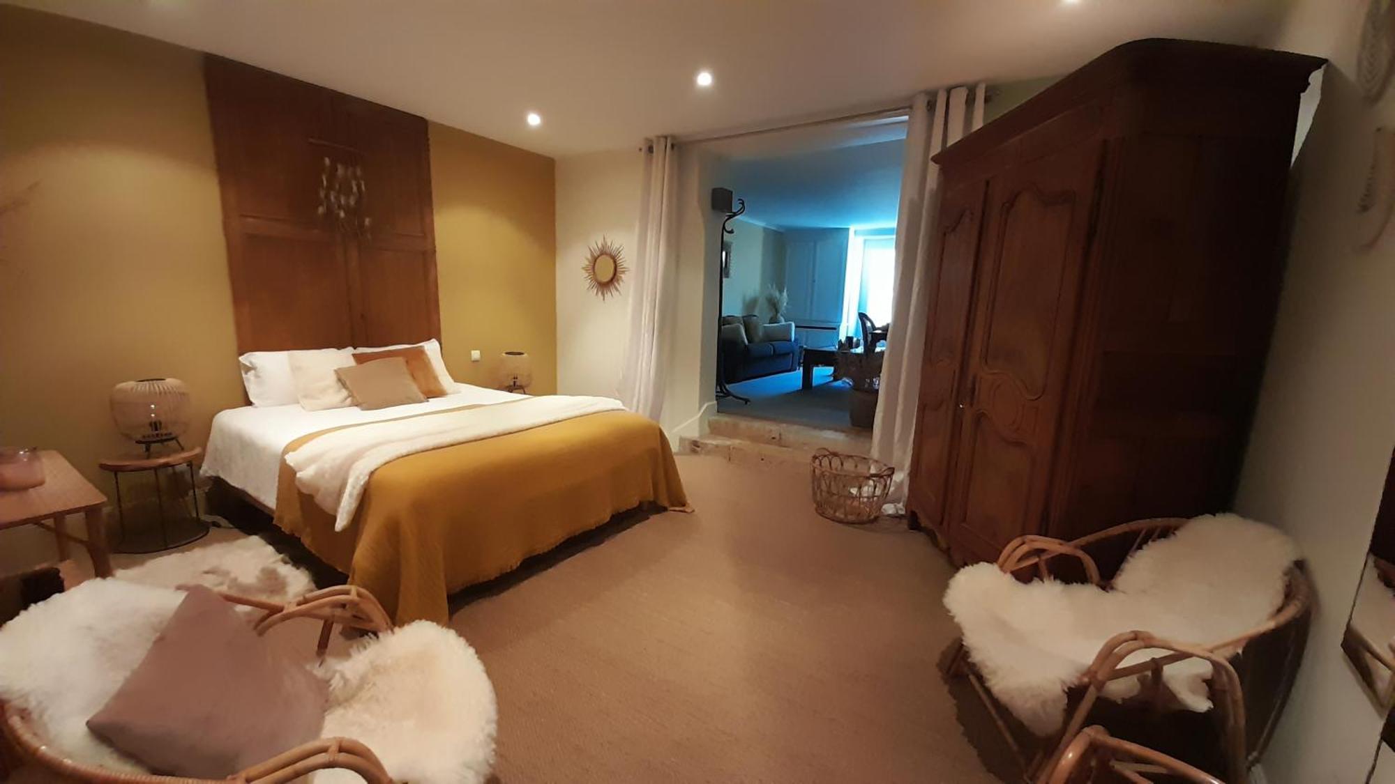 เล รีฟ เดอ ลา ทรอน Bed & Breakfast Mer ภายนอก รูปภาพ